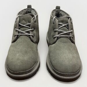 UGG Mens Neumel Boots 3236 Charcoal Size 10 ( minor defect- see last 2 pics)